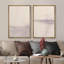 «Mid-Century Modern Brown», 2 pièces sur toile-99015635-99015634
