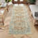 Tapis floral lavable Ruelu