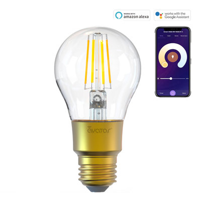 9 Watt (70 Watt Equivalent), A19 LED Smart Dimmable Light Bulb, Color Changing Tunable White E26/Medium (Standard) Base
