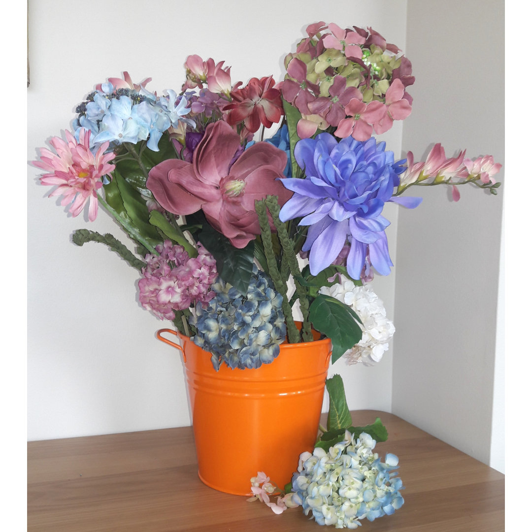 Jayia Metal Pot Planter Winston Porter