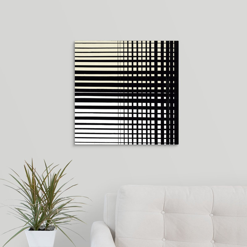 « verb ii », peinture sur toile, Toile tendue, H 20 po x l 20 po x P 1,25 po