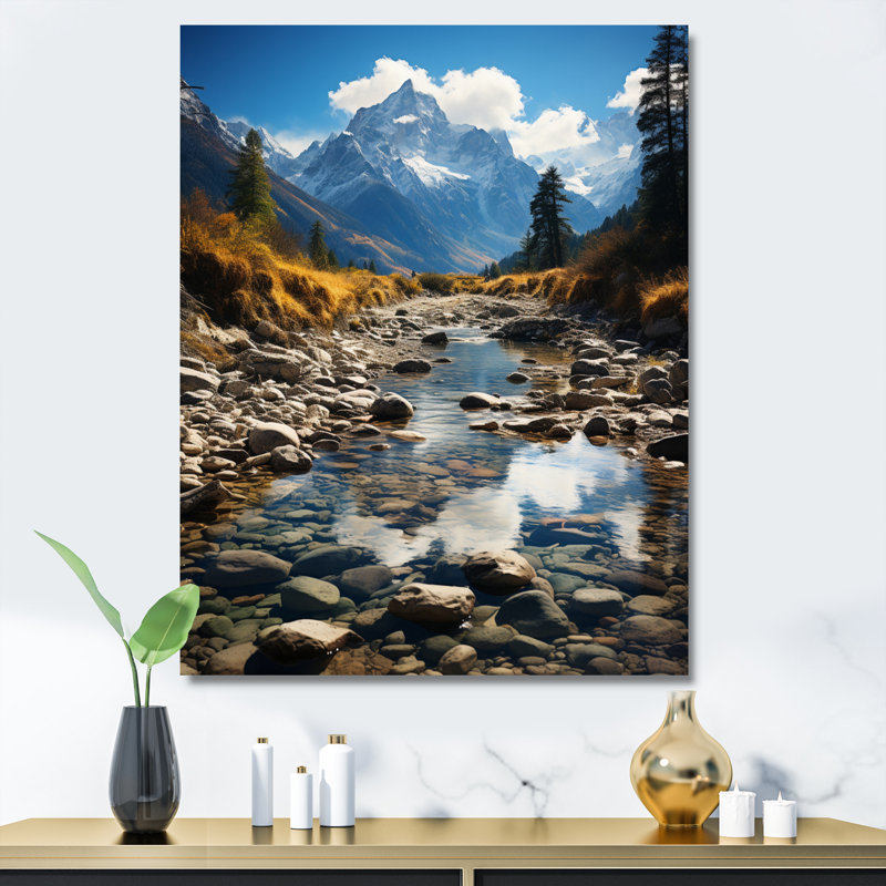 États-Unis, parc national de Grand Teton - États-Unis, art mural, H 20 po x l 12 po x P 1 po, Toile tendue
