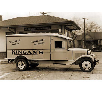 « kingan », "reliable" porc-beef produits laitiers de livraison ", reproduction de photo