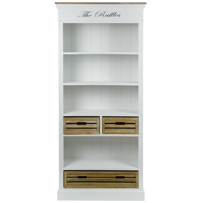 Knowles 198cm H x 86cm W Standard Bookcase