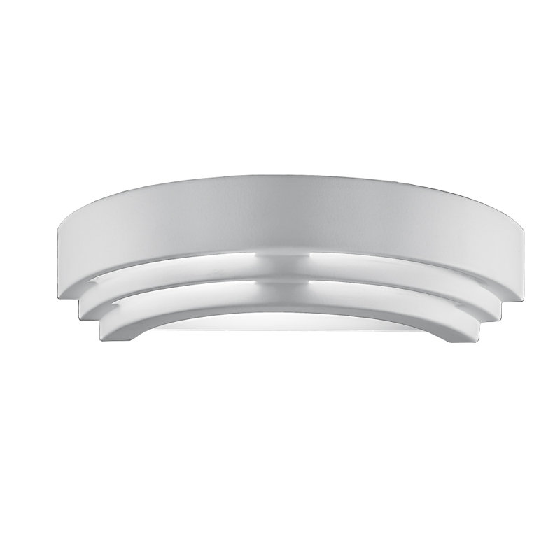 Oates Ceramic Flush Mounted Sconce
