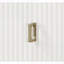Carena White & amp; Table de chevet en noyer avec USB & amp; Tiroir de rangement