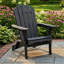 Ensemble de 2 chaises Adirondack Classic Classic pour patio, terrasse et patio, mobilier décoratif résistant aux intempéries, bleu-759002006