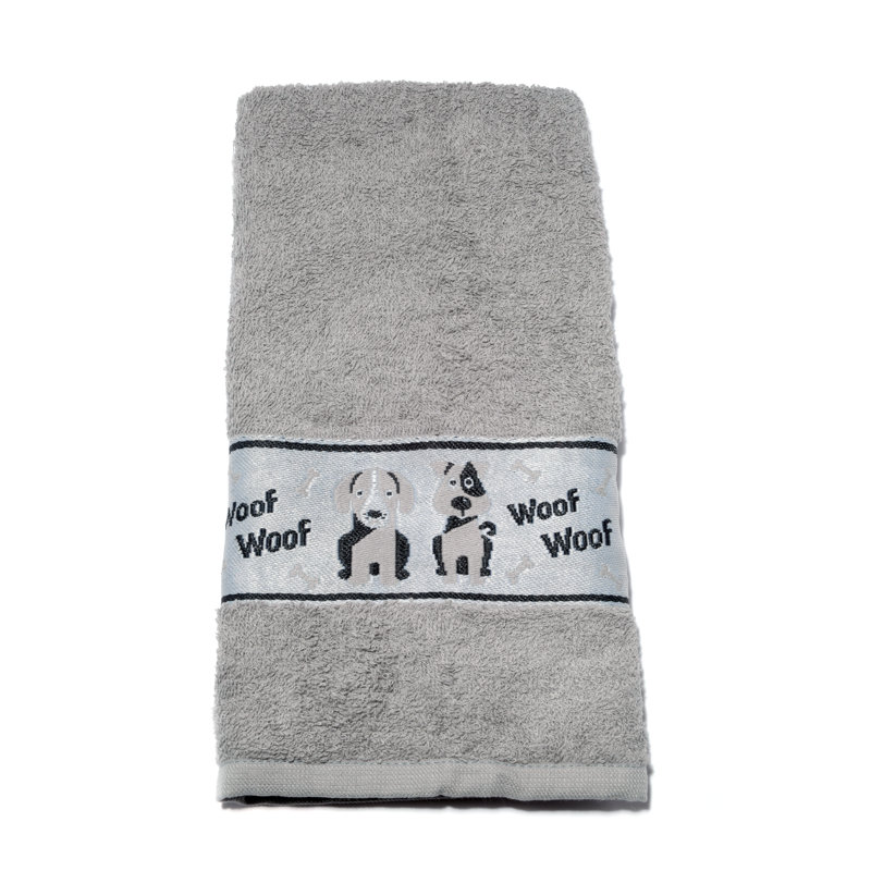 Cotton Embroidered Tea Towel Kitchen Towel