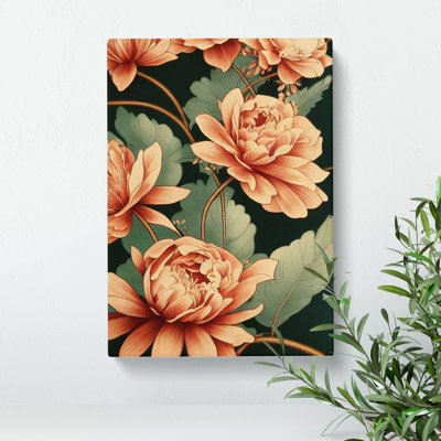 Flowers Classical No.5 - Wrapped Canvas