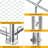 Dayson Metal Chicken Run Coop, Walk-in Poultry Cage with Waterproof & Anti-UV Cover Lockable Door Design-1836165773