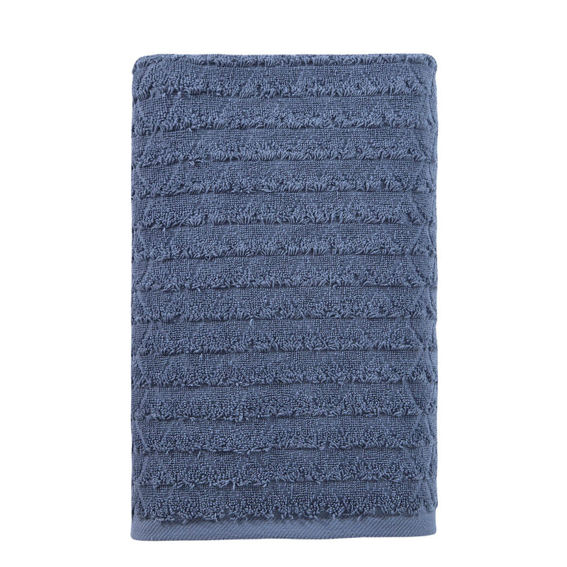 Spotts Midweight Bath Towel, Evening Blue