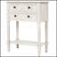Console étroite, canapé mince avec trois tiroirs de rangement et tablette inférieure pour une meilleure organisation-721554340