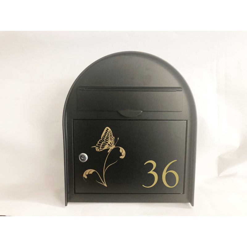 Rasmus Steel Wall Mounted Post Box, 36