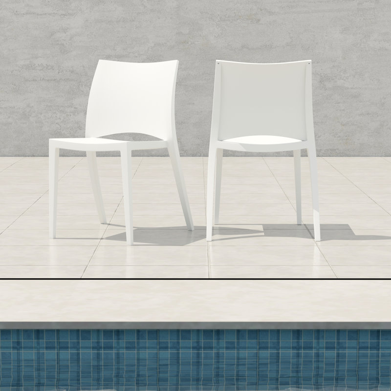 Quinney 17.92'' H Stacking Side Chair