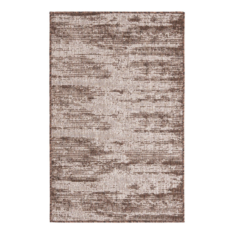 Brown Cartago Indoor/Outdoor Modern Rug