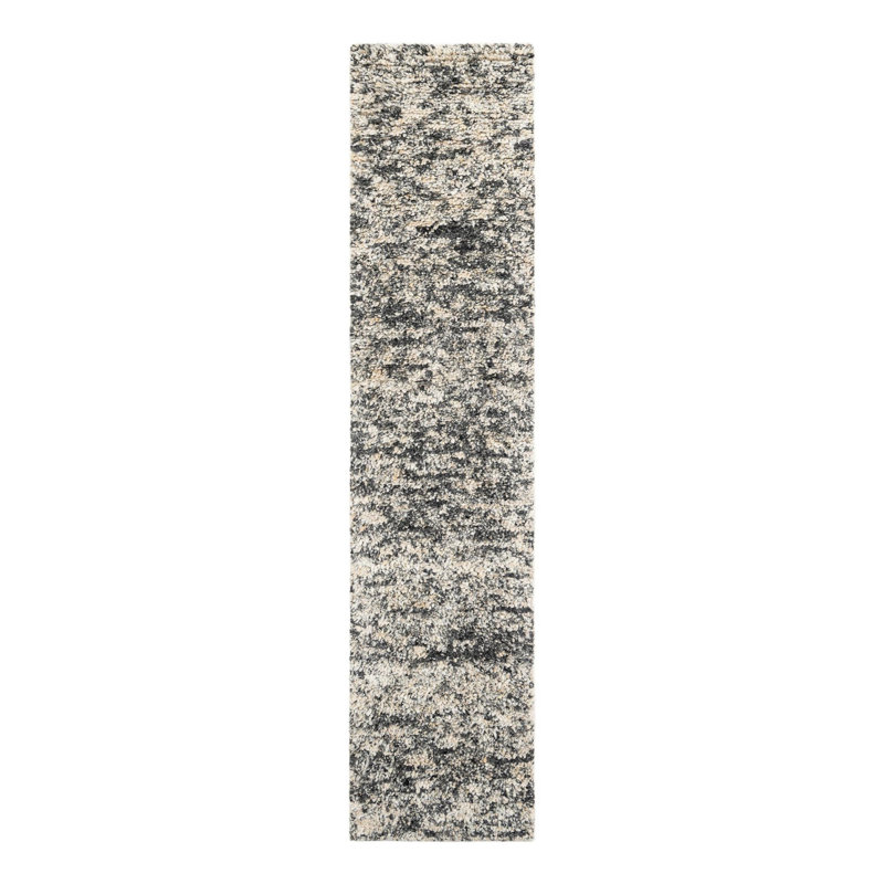 Yanaliz Hand Loomed Wool Indoor Rug, Runner 2'7" x 12'