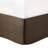 7 Piece Charmeuse Comforter - Taupe King Embroidery Pillow