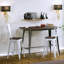 Chaise d'appoint empilable en fer Forontenac-1375807229