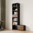 Selznick 85.8'' Tall Bookcase with Movable Footstool and Open Shelves Storage Drawers-562173422