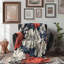 Jeté en sherpa Coral Reef Floral Finesse - 1 pièce-1086968259