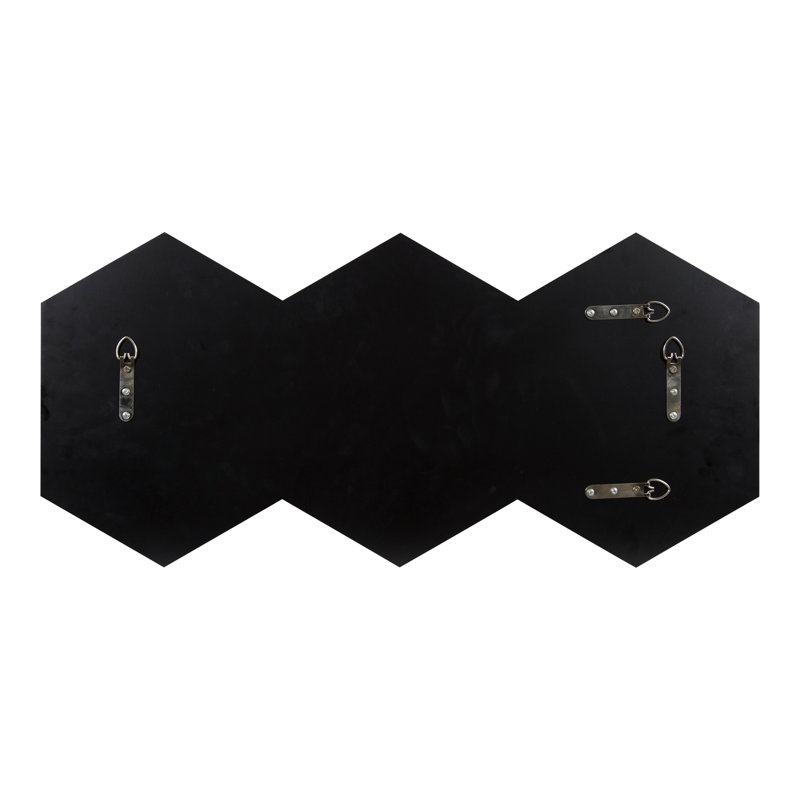 Ganya Engineered Wood Mirror, Gold