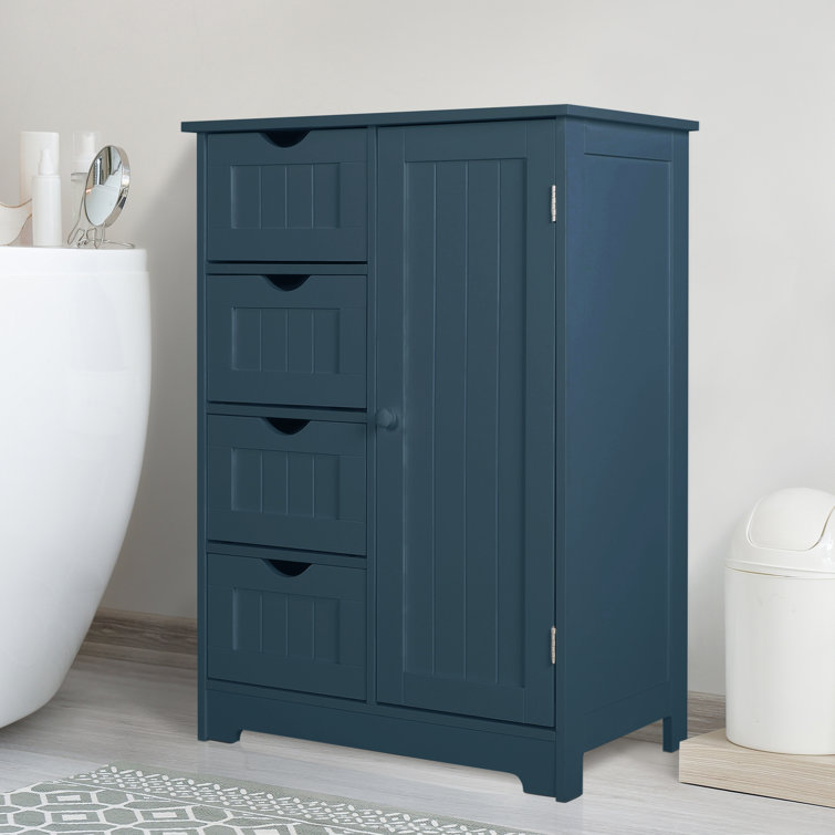 Twanna 22'' W x 32'' H x 11.8'' D Free-Standing Bathroom Cabinet