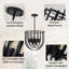 Herrin 6-Light Dimmable Geometric Chandelier With Iron Frame-18737833