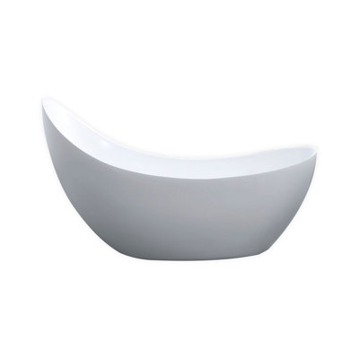 Salto 68'' x 30'' Soaking Acrylic Bathtub