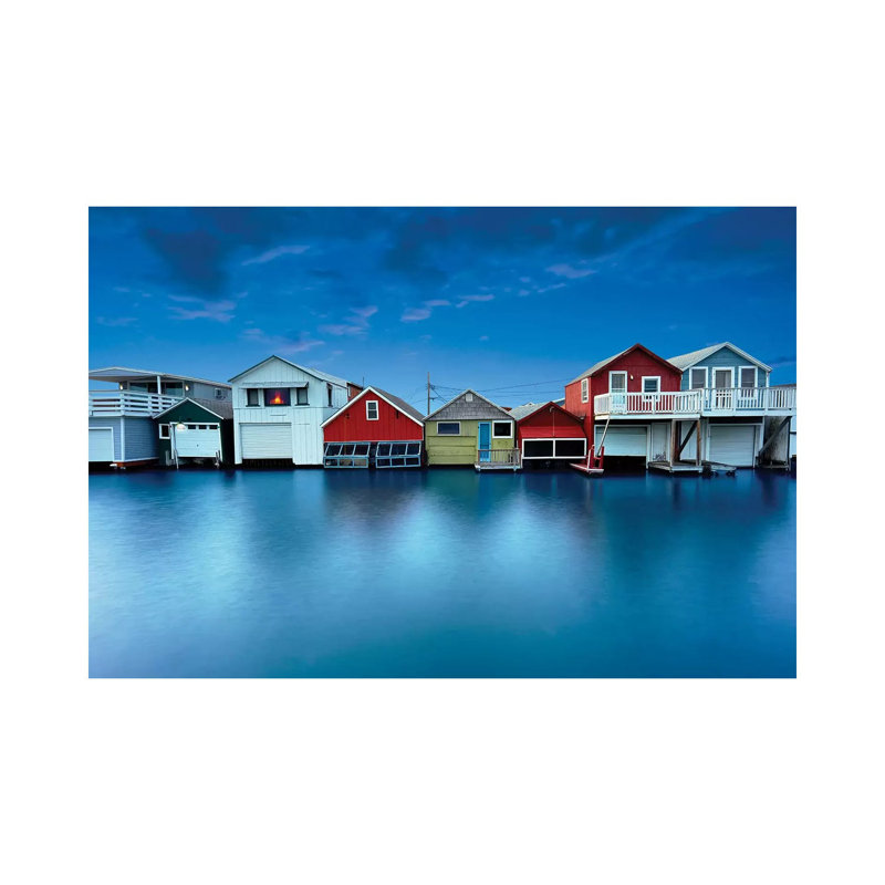 Lakescape IX by James McLoughlin - Wrapped Canvas Gallery-Wrapped Canvas Giclée, 20.32 cm H x 30.48 cm W