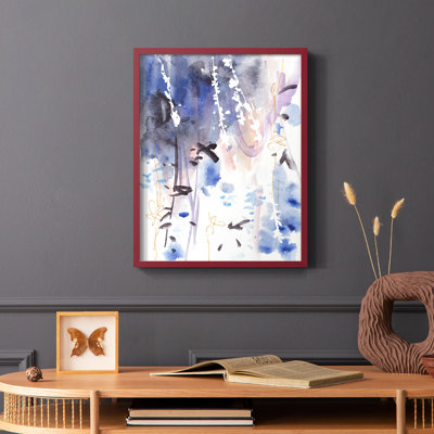 «Late Night Breeze IV», reproduction encadrée - bois massif