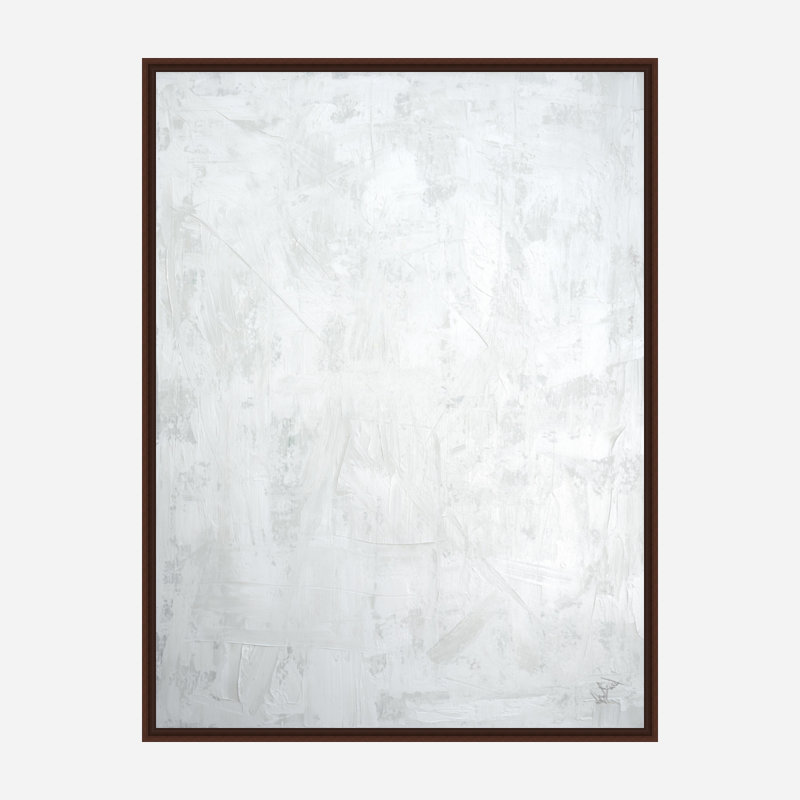Fresh Air I On Giclee Canvas Hand Embellished Art, 24" H x 20" W x 1.75" D, Brown Framed Canvas
