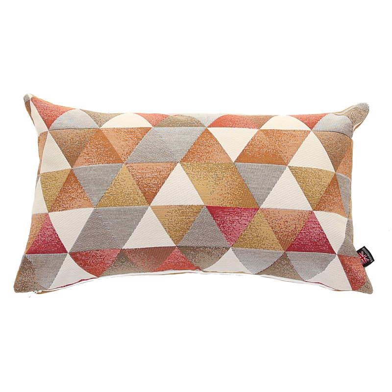 Amaryllis Geometric Rectangular Throw Cushion