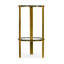 Cosmo Glass End Table