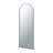 28X1X74" Celine Black Arch Body Mirror