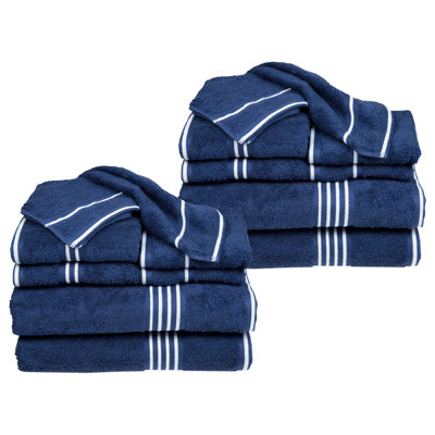 Ensemble de serviettes 16 pièces 100% coton