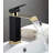 Modern Waterfall Bathroom Faucet – Single Handle Solid Brass Single Hole Vanity Mixer Tap with Supply Hose