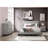 Grey 4-Drawer Upholstered Chest