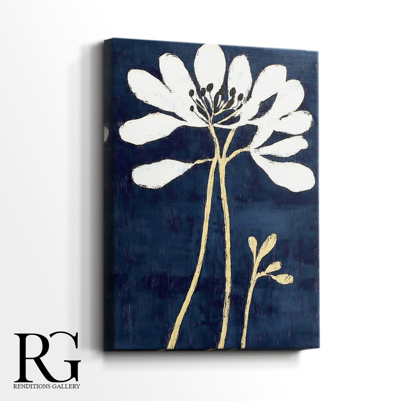 Floral CLX Gallery Wrapped Canvas - Ready To Hang, 36" H x 24" W