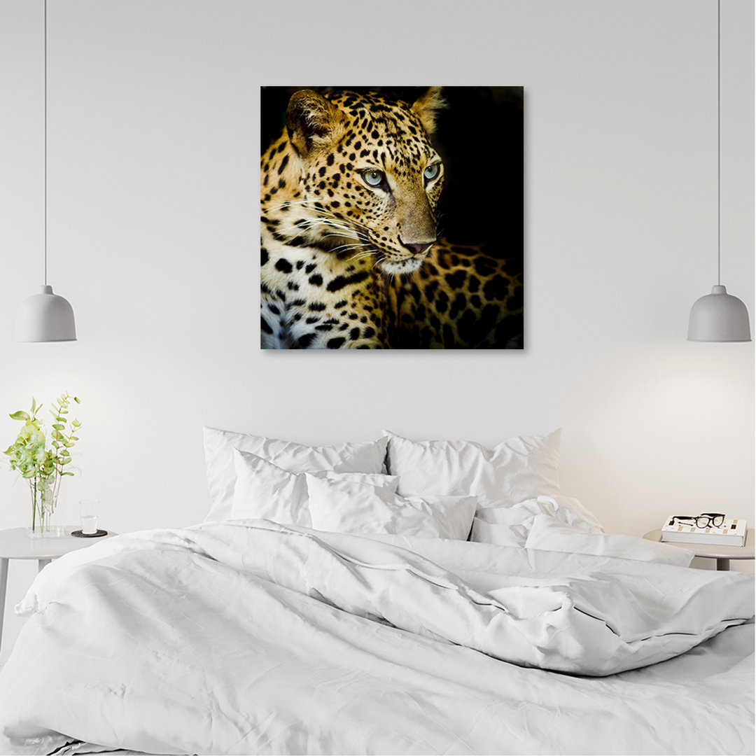 Majestätischer Leopard - Kunstdrucke auf Leinwand