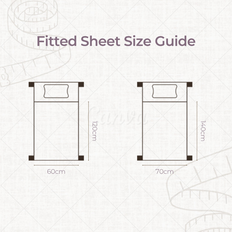 Cotton 2 - Piece Cot Fitted Sheet