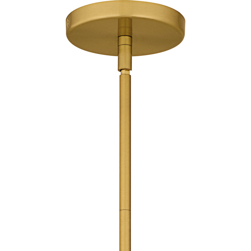 Eslinger 1-Light Mini Pendant, Brushed Gold
