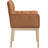 Adrian Vegan Leather Dining Arm Chair-58339050-58339053