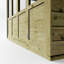 Mercia 6 x 3ft Traditional Tall Wall Greenhouse-66331183