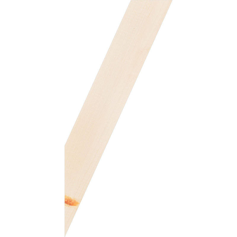 Attelle de genou traditionnelle, H 22 po x l 3,5 po x P 10 po, Douglas (lisse)