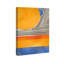 Abstrait soleil reflété sur toile jaune moderne-720266821