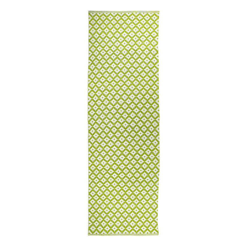 Samode Sprout Handwoven Indoor/Outdoor Rug, Runner 2'6" x 8'