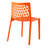 Plastic Outdoor Stacking Dining Side Chair-100946848