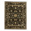 Floral Area Rug in Black