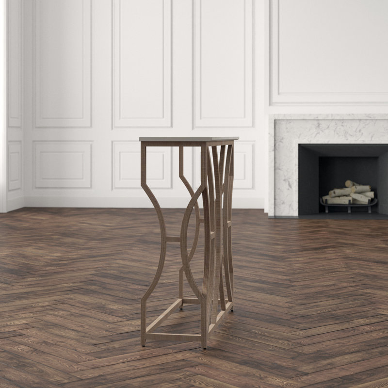 Helen 36'' W Marble Console Table