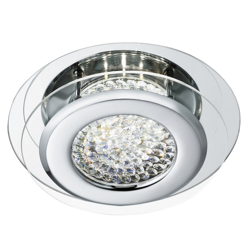 Kaylie Glass LED Flush Mount